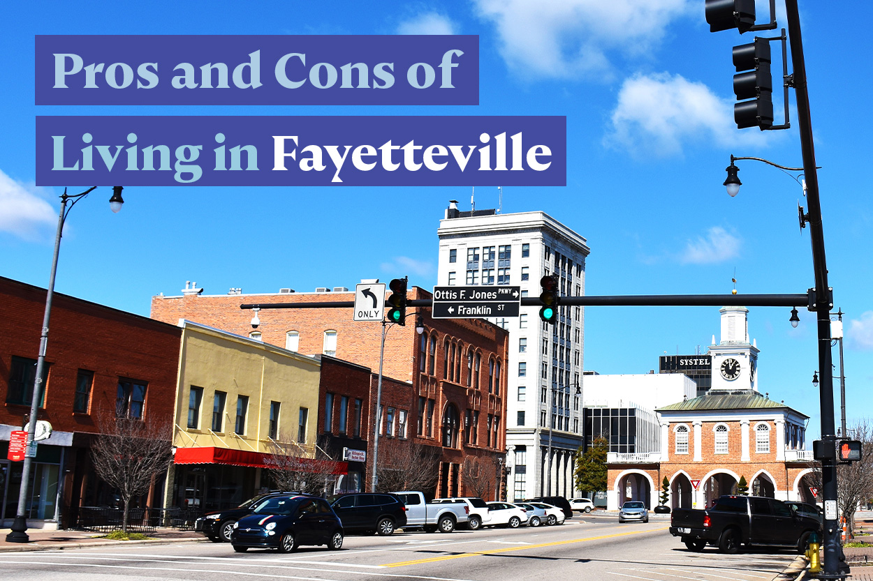 downtown Fayetteville, NC